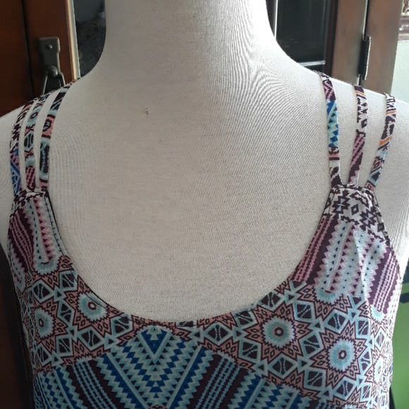 NWOT Pink Rose Sleeveless Maxi Dress - Picture 7 of 8